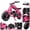 Pink, variant on FRP 50cc Gas Dirt Bike - Red Mini Motorcycles for Young Riders, Gas Powered Mini Bike with Safety Kill Switch, Tubeless Tires, Easy Pull Start, and EPA Approved (Red)