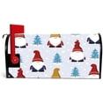 thumbnail image 2 of GZHJMY Magnetic Mailbox Covers Cute Gnomes Christmas Mailbox Stickers MailWraps Post Cover 25.4x20.78 inch Home Decor, 2 of 5