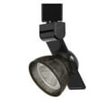 thumbnail image 1 of Benjara BM223664 12W Integrated LED Metal Track Fixture with Mesh Head, Black & Bronze, 1 of 5