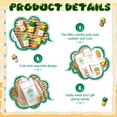 thumbnail image 4 of 50 Pcs Plant Theme Employee Appreciation Gift Set with Resin Plant Desk Decor, Motivational Pun Cards and Organza Bags, Coworker Thank You Gifts Bulk for Office Team Appreciation Party Favors, 4 of 7