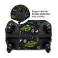 thumbnail image 4 of Fotbe Space Rockets Luggage Cover Protector,Suitcase Protector,Scratch and Dirt Resistant,Fits 18-32 Inch Luggage-Large, 4 of 9
