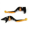 thumbnail image 2 of Adjustable Folding Extendable Brake Clutch Levers For Yamaha MT-01 V-MAX Gold, 2 of 2
