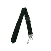 Durable Detachable Neck Strap/String Lanyard(2PCS) (Black)