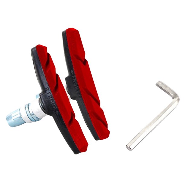 Juego De Pastillas De Freno Para Bicicleta 3 Pares De Pastillas De Freno V Para Bicicleta De Montaña Con Hexágono Sin Ruido Sin Deslizamiento Accesorios