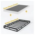 thumbnail image 3 of 5 Inch Twin Box , Low Profile Box Spring Only for Twin Bed, Heavy Duty Metal Mattress Foundtion with Fabric Cover, Easy Assembly, Noise-Free, 3 of 4