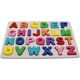 thumbnail image 3 of Alfabeto Rompecabezas de madera Letras ABC Aprender letras Juguete educativo para niños pequeños y niños (Rompecabezas del alfabeto) JM, 3 of 5