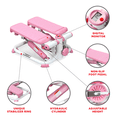 thumbnail image 3 of Mini Escalador Rosa Sunny Health & Fitness SF-P2000, 3 of 9
