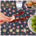 thumbnail image 6 of Pioneer Flower Floral Print Pattern Round Tablecloth 60 X 60 Inch, Wrinkle Resistant Wipeable Table Cloth for Kitchen Dining Picnic Patio Party, 6 of 6