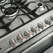 36 in. Stellar Collection 3.8 cu. ft. Dual Fuel Range in Stainless Steel