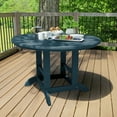 thumbnail image 2 of Highwood's 48" Round 5-pc Lehigh Dining Set - Dining Height, Outdoor, Eco-friendly, Synthetic Wood, 2 of 8