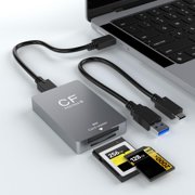 CEORPER Efficient CFexpresss Type B Card Reader for Photographers & Videographers