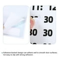 thumbnail image 4 of Unique Bargains Business Hour Sign Self Adhesive Operation Hour Decor with Number Sticker Green 1 Set, 4 of 5