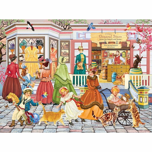 Karmin™ International Spring Fashions From Paris Jigsaw Puzzle