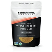 Terrasoul Superfoods Organic Lion's Mane Mushroom Powder, 5.5 Oz