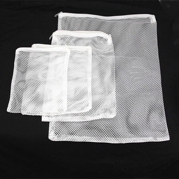 Bolsa de embalaje Filtro de pecera para acuario Material de malla de esquina Bolsa de malla de filtro Bolsa de malla de filtro Bolsa de malla con cremallera