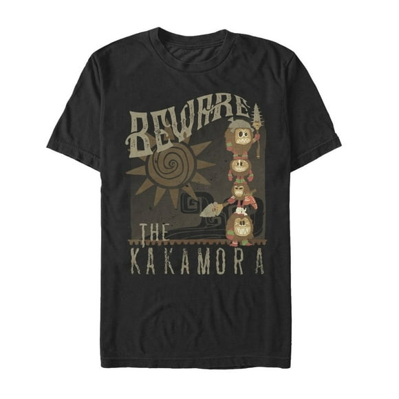T-Shirt pour Hommes Moana Kakamora Beware - Black - Très Grand