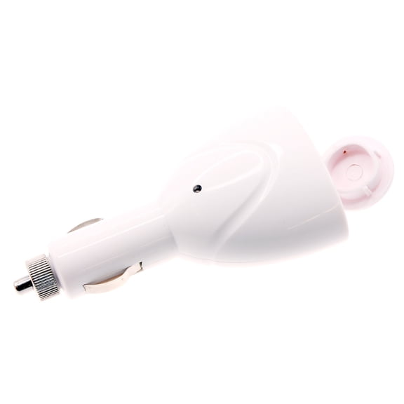 DC Socket Car Charger for Motorola Moto G Pure - 2-Port USB Power Adapter Vehicle Plug-in White K7P Compatible With Motorola Moto G Pure Phone