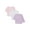 Pink & Purple Multi, variant on Baby Girls Solid Tee with Long Sleeves, 3-Pack, Sizes 0M-24M