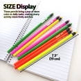 thumbnail image 2 of BAZIC Neon Pencils, Latex Free Eraser, Unsharpened Pencils (8/Pack), 24-Pack, 2 of 7