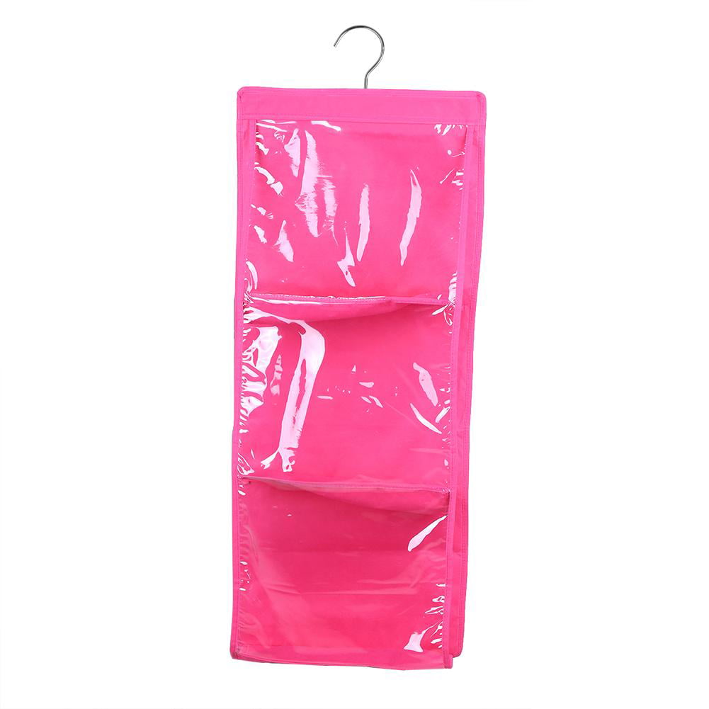 TOPINCN 6 Pocket Shelf Bags Purse Handbags Organizer Door Hanging Storage Closet Hanger Decor, 6 ...