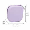 thumbnail image 3 of 2-in-1 Collapsible Dog Bowl for Travel, Portable Dog Water Bowl with Carabiner Clip, Foldable Silicone Food Dish for Pets Outdoor Hiking Camping Walks&nbsp;(Light Purple), 3 of 7