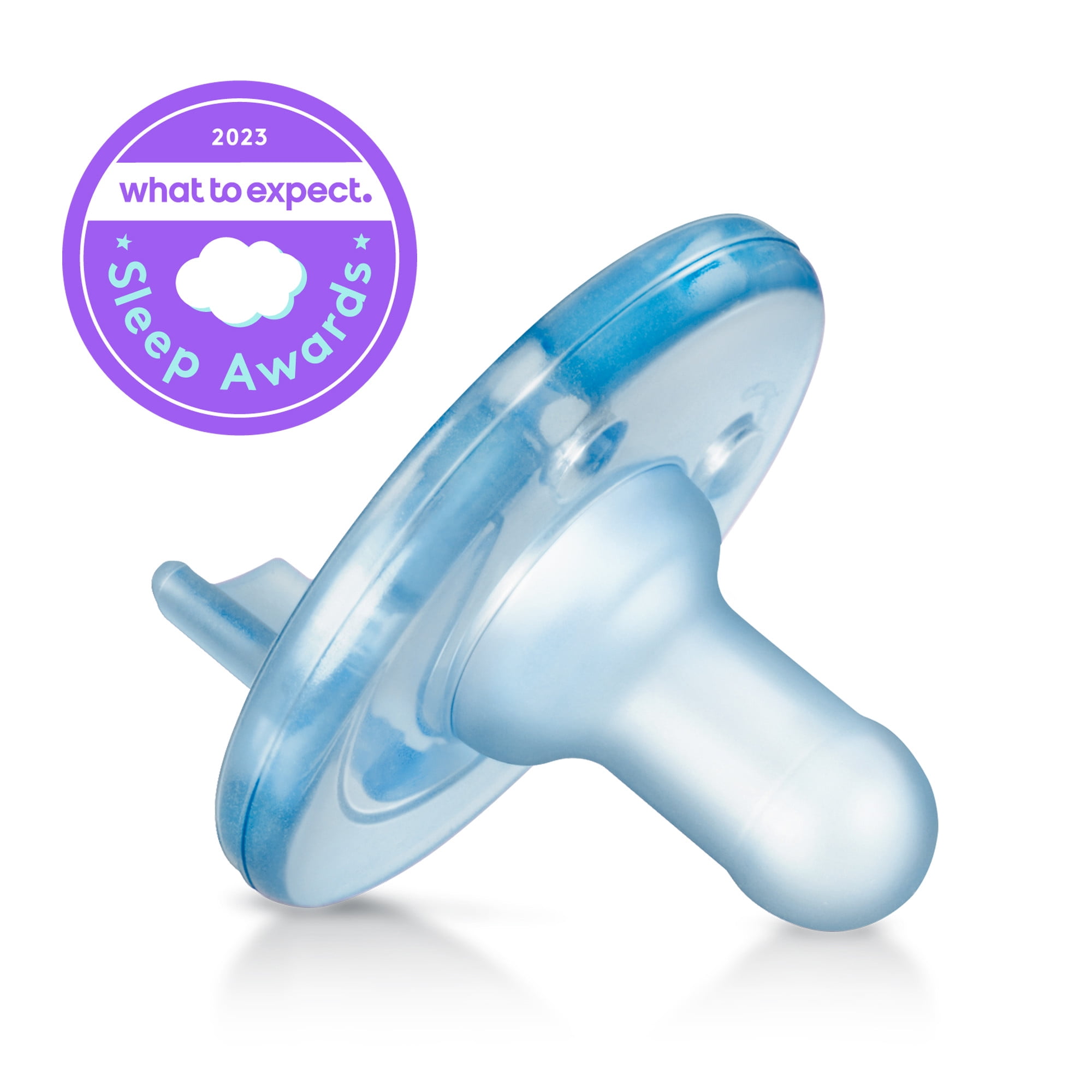 Philips Avent Soothie Pacifier, 3-18 Months, Blue/Blue, 2 Pack, SCF192/06