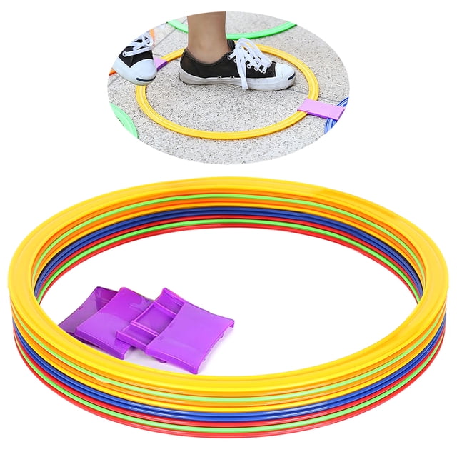 10pcs 28cm/38cm Speed Ring Football Soccer Basketball Sport Training Rings Equipment
