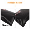 thumbnail image 3 of Fireproof Document Bag Black Rectangular General Users 1Set 10.22X6.48X0.59in, 3 of 8