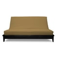 thumbnail image 2 of Premium Cotton/Polyester Futon Cover by Prestige Furnishings - Solid Collection - Solid Khaki - Full XL Size (54" x 80"), 2 of 6