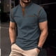 thumbnail image 1 of pstuiky camisetas de hombre, Camiseta deportiva de manga corta con cuello redondo y solapa para hombre con bolsillos camisetas de hombre l, 1 of 6