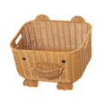 thumbnail image 1 of Cesta tejida con forma de oso, cesta , organizador de almacenamiento, cesta para exhibición de bocadillos y pasteles para cocina, mostrador de L, 1 of 8