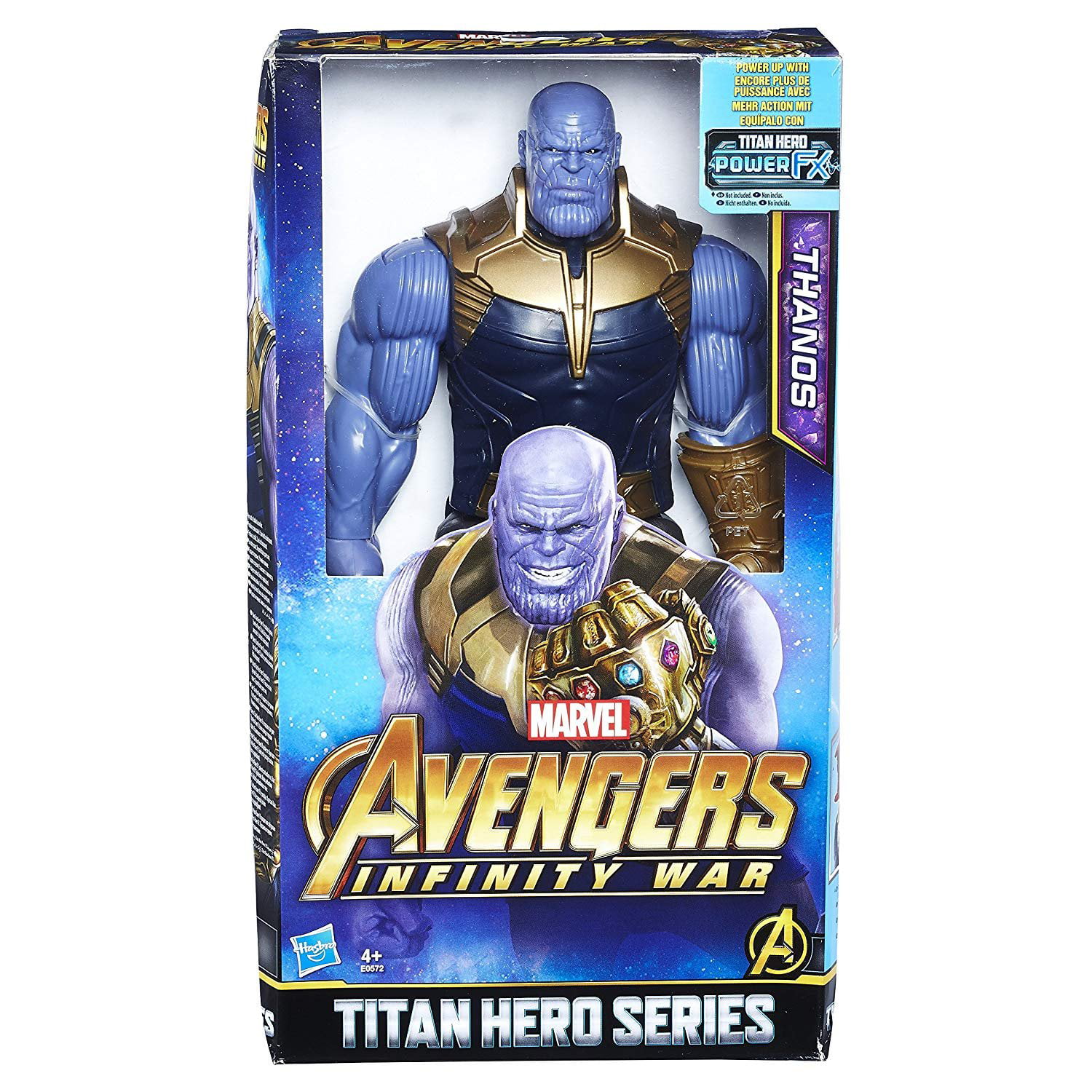 THANOS Marvel Infinity War Titan Hero Series Power FX Action Figure 12" Rare 