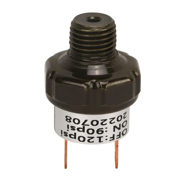 Air Pressure Switch, Air Compressor Pressure Switch Device Protection Rustproof Parts Direct Replacement For Horns 70-100PSI,90-120PSI,120-150PSI,165-200PSI,170-200PSI