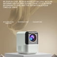 thumbnail image 2 of Mini Proyector P700, 5G, WiFi, Android 10, Full HD, 1080P, 4K, vídeo portátil, Proyector de películas, 2G + 16G, LED Home Theate, 2 of 4