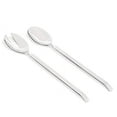 thumbnail image 2 of Alessi Dry Salad Set, Silver, 2 of 2