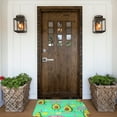 thumbnail image 6 of Haiem Avocado Work Out Front Door Mat Indoor Outdoor Entrance, Waterproof All-Season, All-Weather Doormat, Durable Flannel Fabric, Fade Resistant, Low Profile, 16x24in, 6 of 9