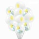 thumbnail image 3 of KAKOWELY Juego de 10 globos de piña con lentejuelas hawaianas para fiestas de cumpleaños, globos de látex y decoración (5 globos de piña + 5 globos de piña con lentejuelas), 3 of 4