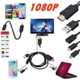 thumbnail image 1 of Universal Android Phone MHL Micro USB to HDMI 1080P HD TV Cable Adapter, 1 of 5