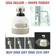 thumbnail image 1 of Zeeyh 360 Degree Rotating Faucet Moveable Kitchen Tap Head Water Saving Nozzle Sprayer, 1 of 9