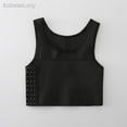 thumbnail image 1 of 20cm Vendaje Completo Pecho Cegado Transpirable Hebilla Lateral Super Apretado Tomboy Binder Trans Mujeres Toppangjing, 1 of 4