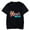 Black-WP03600, variant on Karma's World Unisex Short Sleeve T-shirts Men Women Streetwear Printing Casual Comedy Harajuku Stylish