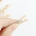 thumbnail image 1 of stanreset 100pcs 25mm Mini Natural Wooden Clips for Photo Clips Craft Decoration Clips, 1 of 9