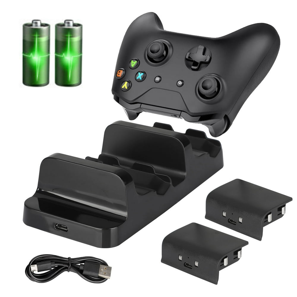 Dual Charger Dock for Xbox One Controllers, EEEkit Charging Station for