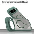 thumbnail image 5 of YEYKX Magnetic for Google Pixel 10 Case [Compatible with MagSafe] [Military Grade Drop Protection] Translucent Matte Shockproof Phone Case,Green,For Google Pixel 10, 5 of 8