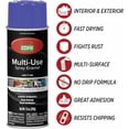 thumbnail image 5 of Color Care Multi-Surface Enamel Spray Paint and Rust Inhibitor, Purple, 12 fl oz, 6-Pack, 5 of 6