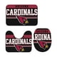 thumbnail image 4 of Juego de alfombras de baño de 3 piezas del equipo Cardinals Alfombra antideslizante para baño de 24 x 16 pulgadas, 4 of 7