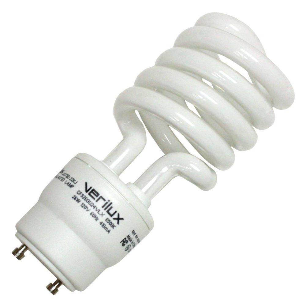 Verilux 36915 CFS26GU24VLX Compact Fluorescent Daylight Full Spectrum
