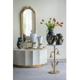 thumbnail image 4 of A&B Home White Ceramic Vase with Gold Ribbon Accent 6.7" x 6.7" x 14.8", 4 of 10