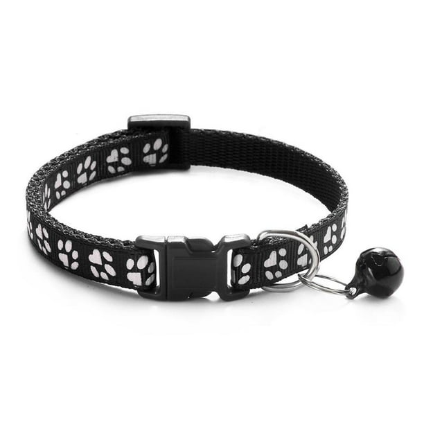 Methold Collar ajustable para perro con campana, Collar para mascota suave y lavable con estampado encantador, suministros para mascotas, gato Juguetes para gatos No.5