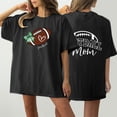 thumbnail image 2 of Tops Cortos para las Mujeres, Doble Cara Impreso Cuello Redondo Gota Hombro Camiseta, Top Estirable Casual, 2 of 5